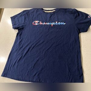 Champion Navy Short Sleeve Tee
